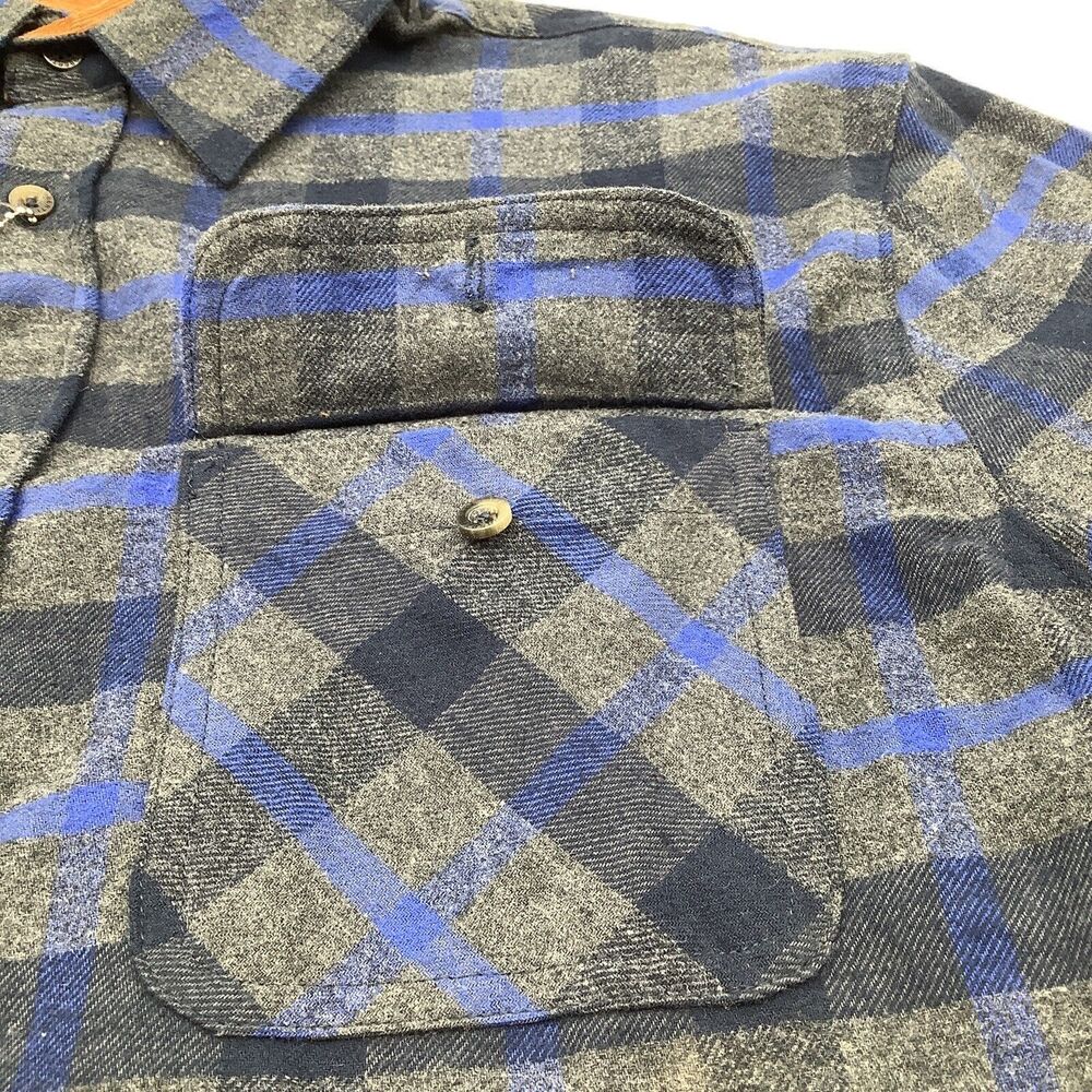 Gioberti Mens Long Sleeve Button Up Flannel Shirt Size Small NWT - Picture 5 of 6